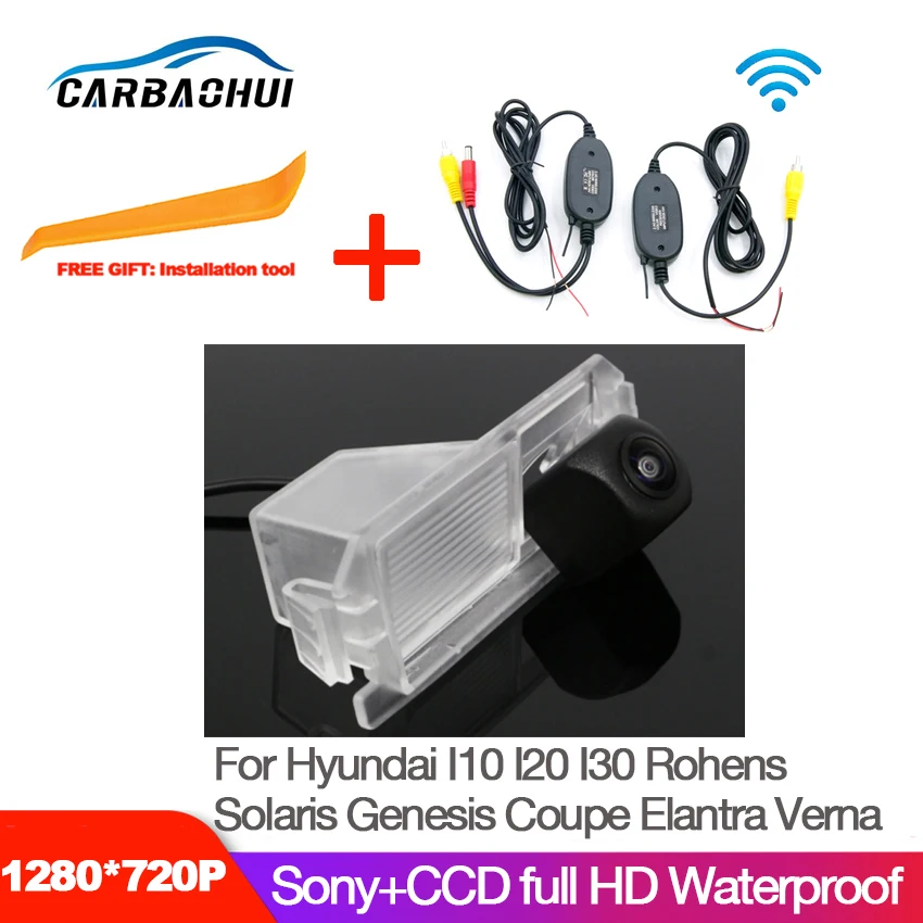 NEW ! Car Back up Parking Camera Rear View Reversing Camera CCD For Hyundai I10 I20 I30 Rohens Solaris Genesis Coupe Elantra Ver