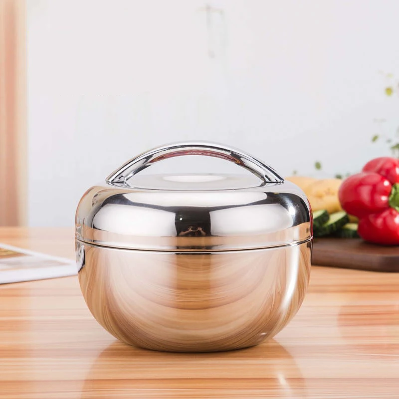 Stainless Steel vacuum Double Wall Thermal Lunch Box For Office Travel Camping Lunchbox For Kids Men Food Container Bento Boxs