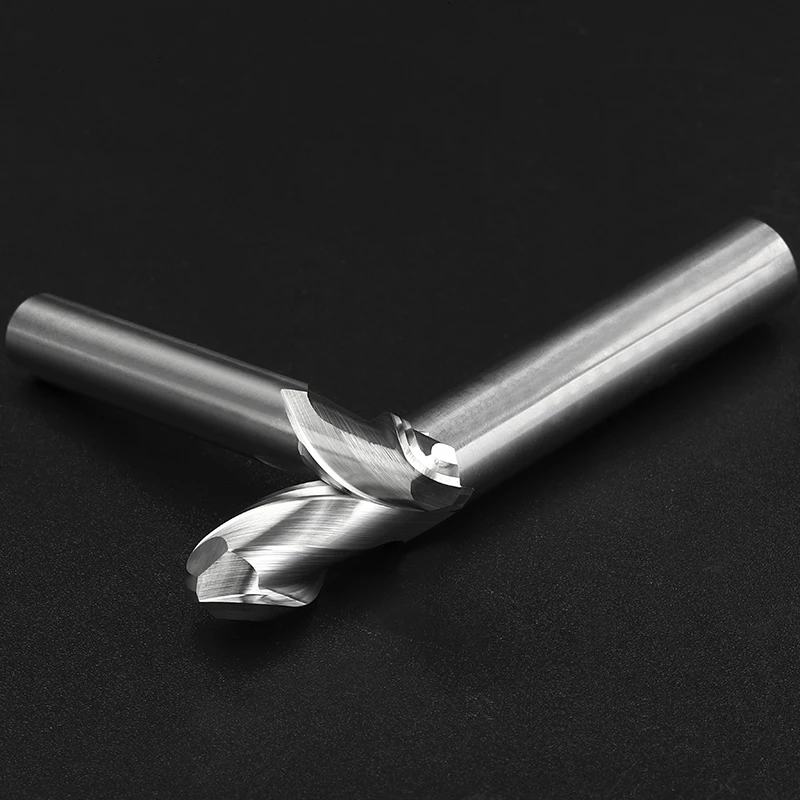 

R5*150 Ball nose end mill Cutting Aluminium wood Copper 2 flutes end milling cutter for metal face and slot machining end mills