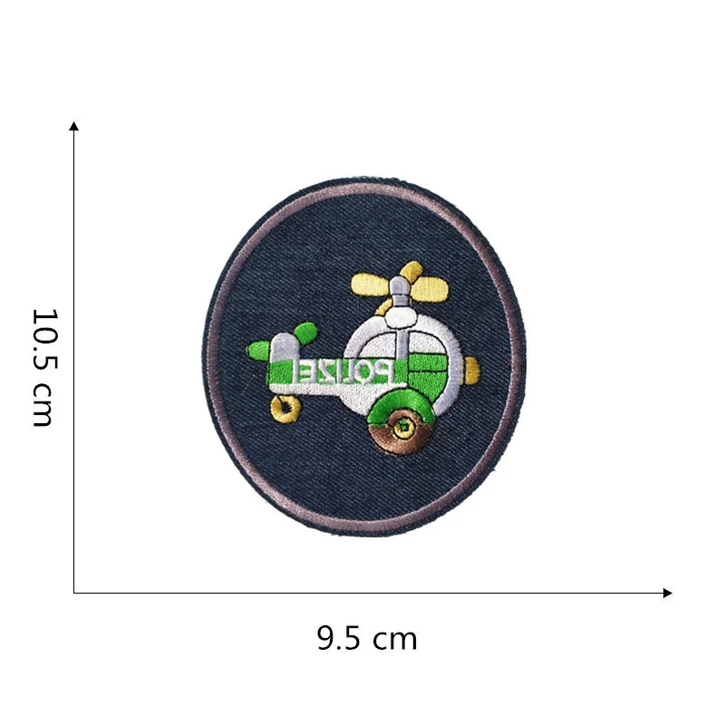 Sewing Repair Elbow Knee Patches Iron On Patch For Clothing Jeans Stripes Stickers Car Hats Embroidered Badge Children Clothes