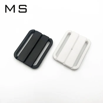 High quality 38mm 100sets/lot Garment Plastic Buckles Bra Front Closure Swimsuit Clip Bikini Clasp Replacement DIY Accessories