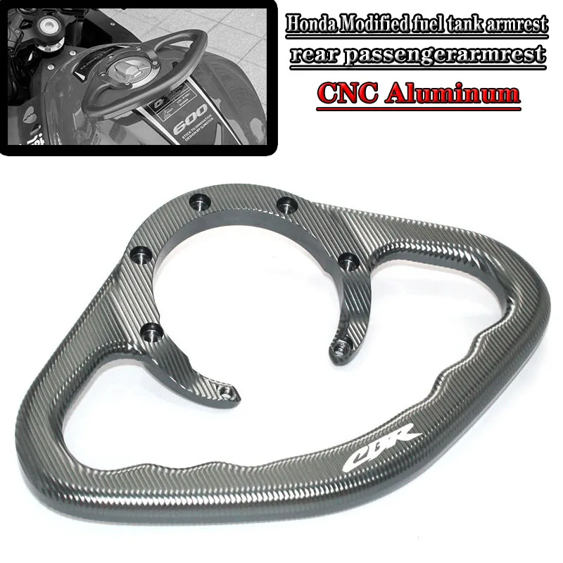 

Passenger Handgrips Hand Grip Tank Grab Bar Handle Armrest For CBR600 F4I CBR600RR CBR 900RR 954RR CB1000R CNC