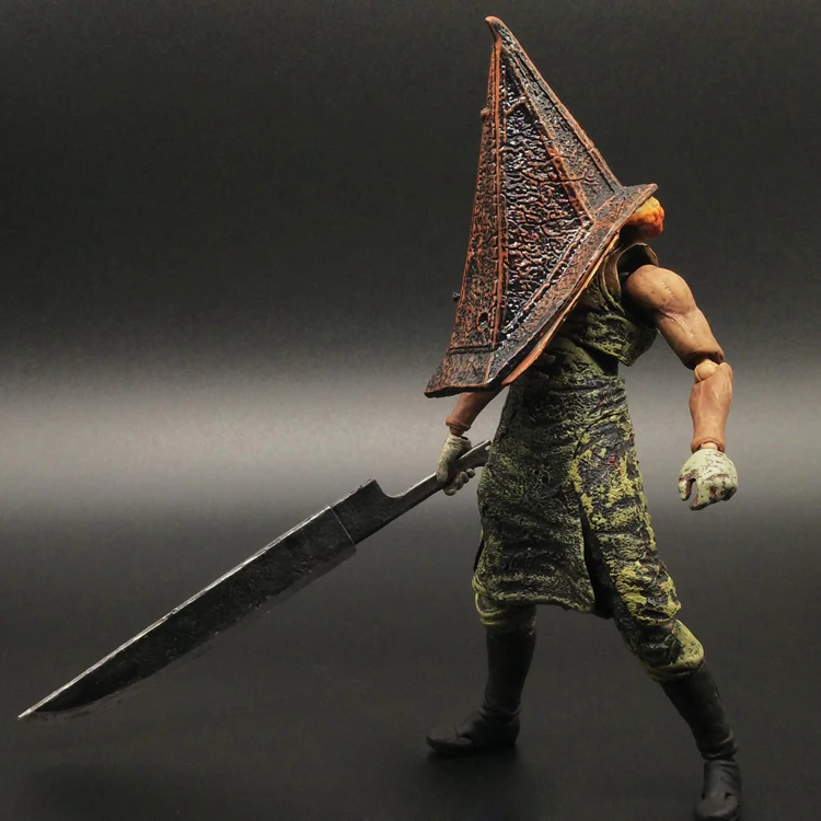 Silent Hill Action Figure Pyramid Head Figma PVC 150mm Collectible Model Toy Anime Movie Silent Hill Pyramid Head