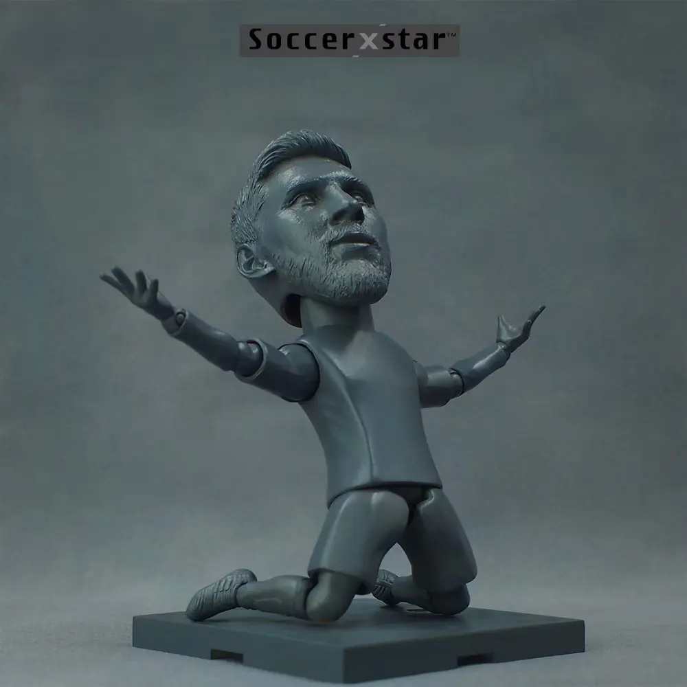 SoccerX-muñecas de jugador de fútbol, figurita de 5 pulgadas y 12cm, libertad de elección, escala 1:15