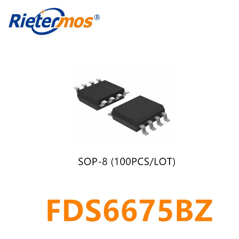 100PCS FDS6675BZ  FDS6675 SOP8 MADE IN CHINA