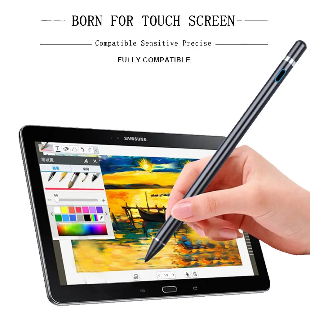 Universal Kapazitiven Stlus Touchscreen Stift Smart Pen für IOS/Android System Apple iPad Telefon Smart Pen Stylus Bleistift touch Stift
