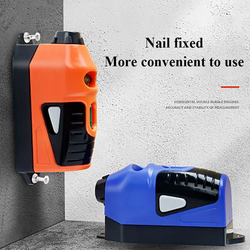 Imagem -05 - Mini Nível Vertical Portátil Laser Espírito Nível Reto 90 Graus em Forma de Rato de Plástico Auto-nivelamento Faça Você Mesmo Ferramenta de Medição