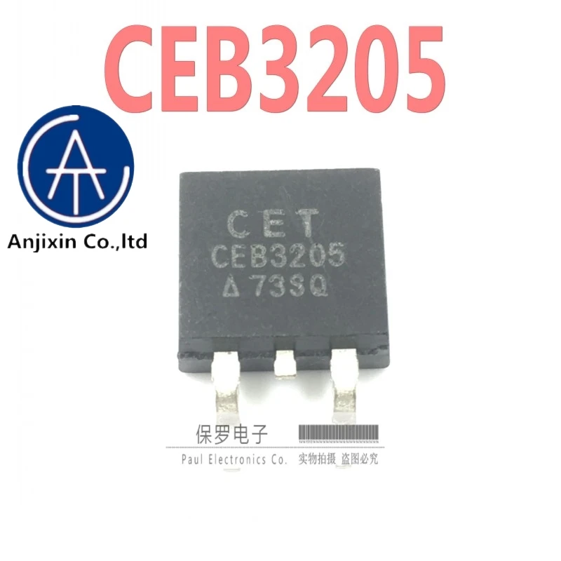 

10pcs 100% orginal and new MOS FET CEB3205 TO-263 55V 108.5A in stock