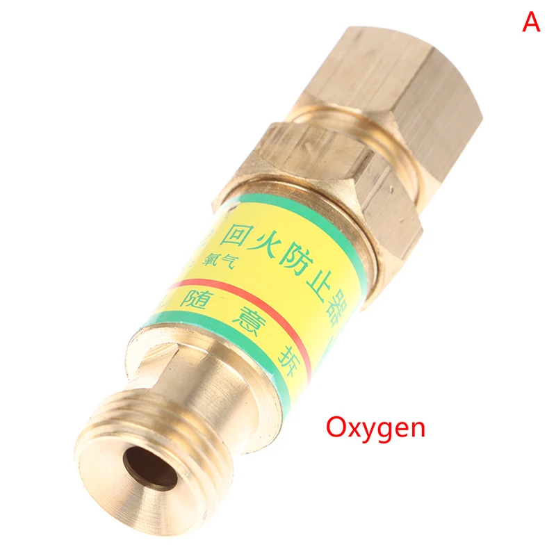 1PCS Oxygen/Acetylene Check Valve Flashback Arrestor Welding/Cutting Torch Flame Buster Gas Cutting Tool Gas Welding Accessories