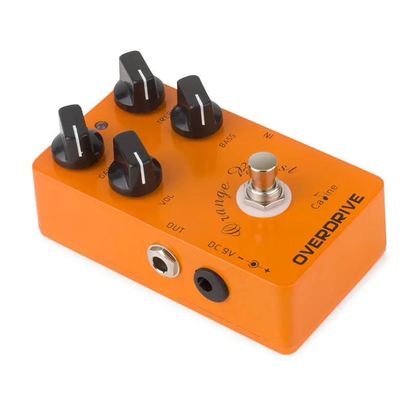 Caline CP-18 Orange Burst Digital Overdrive Guitar Effect Pedal Guitar Accessories