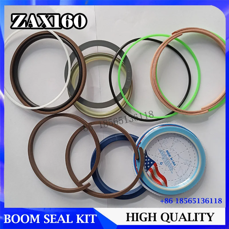 

Zaxis160 Hydraulic BOOM Cylinder Seal Kit for Zaxis Zax160 ZX160 Hitachi Excavator Oil Repair Kit