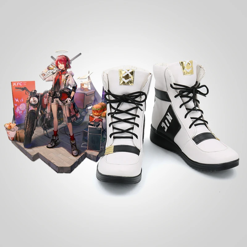 

Arknights EXUSIAI Cosplay Shoes Boots Halloween Carnival Adult Cosplay Costume Accessories Party Chritsmas Daily Shoes