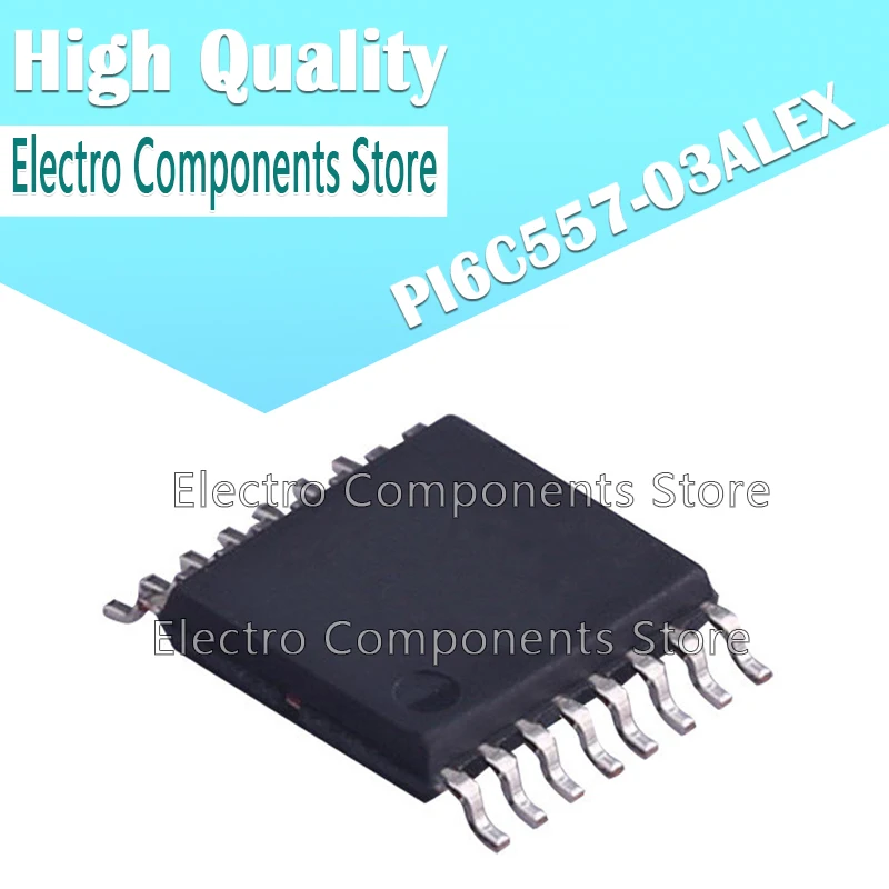 10PCS/Lot Timing Chip PI6C557-03ALEX SMD TSSOP16 PI6C557 Clock Chip IC