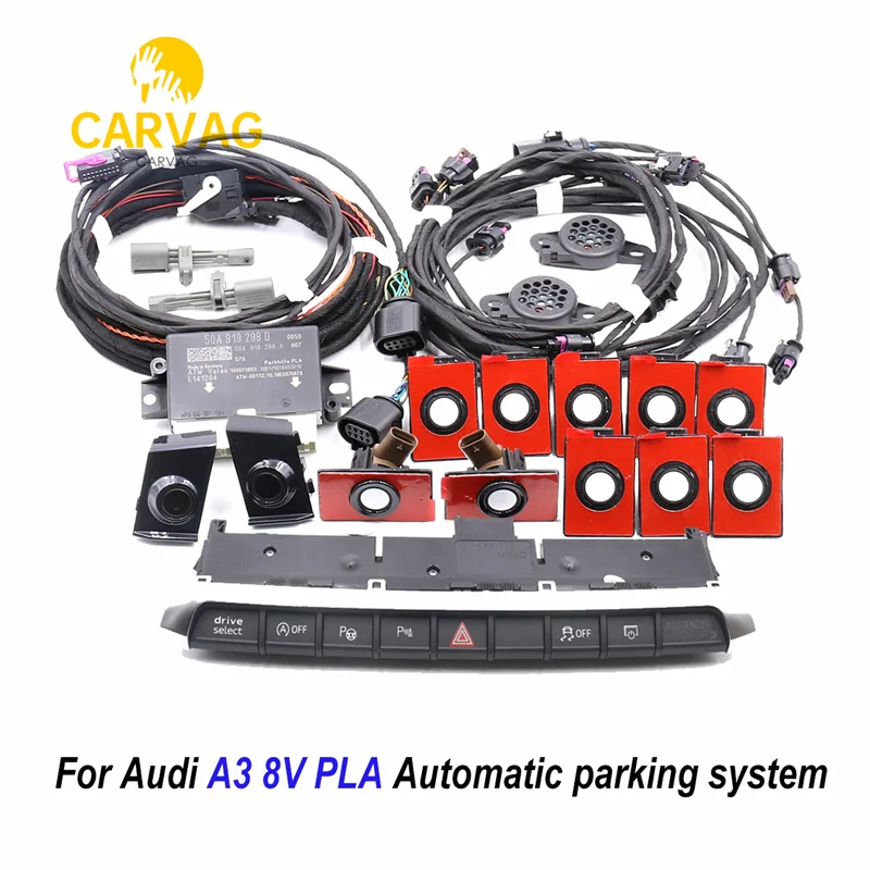 Automatic Parking System PDC PLA 2.0 3.0 OPS 0K T0 12K For AUDI A3 8V 5QA 919 298 C / D 5QA919298C/D