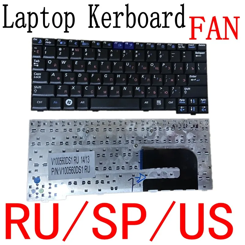 

New Russian Laptop Keyboard For Samsung NC10 ND10 N108 NC310 N110 NP10 N128 N140