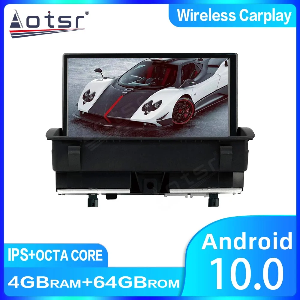 

For Audi Q3 2012 - 2018 IPS Screen Android 10 Car Radio GPS Navigation Central Multimedia Player CarPlay