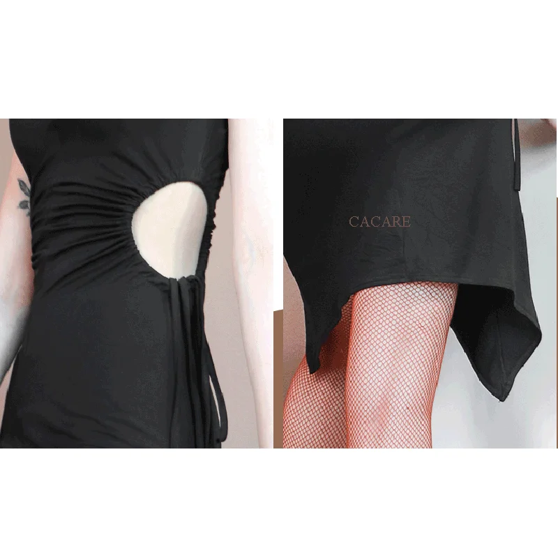 ラインダンス衣装新製品ラテンダンスドレス競技サンバラテンダンススーツショートドレスzymラテンアメリカンダンス1085