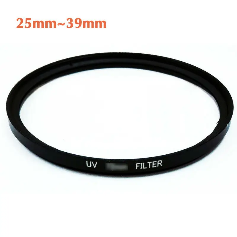 New Camera UV lens filter 25mm 25.5mm 27mm 28mm 30mm 30.5mm 34mm 35.5mm 39mm for Canon Nikon Sony Pentax Fujifilm Lens