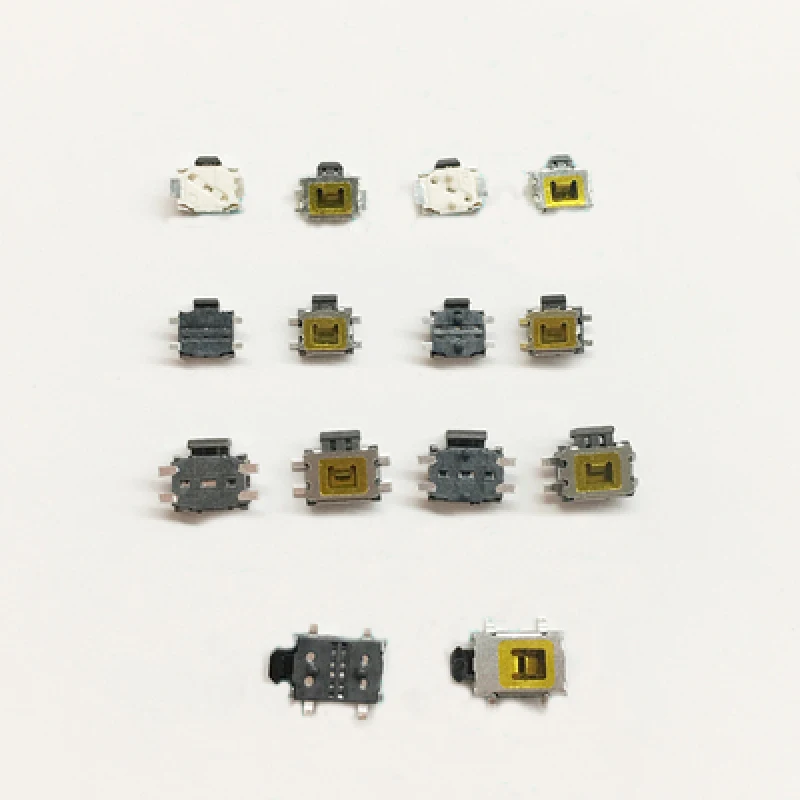 10pcs 3*4 Plum Blossom Turtle Touch Button Micro Switch ON/OFF With Positioning column 2pin 4pin