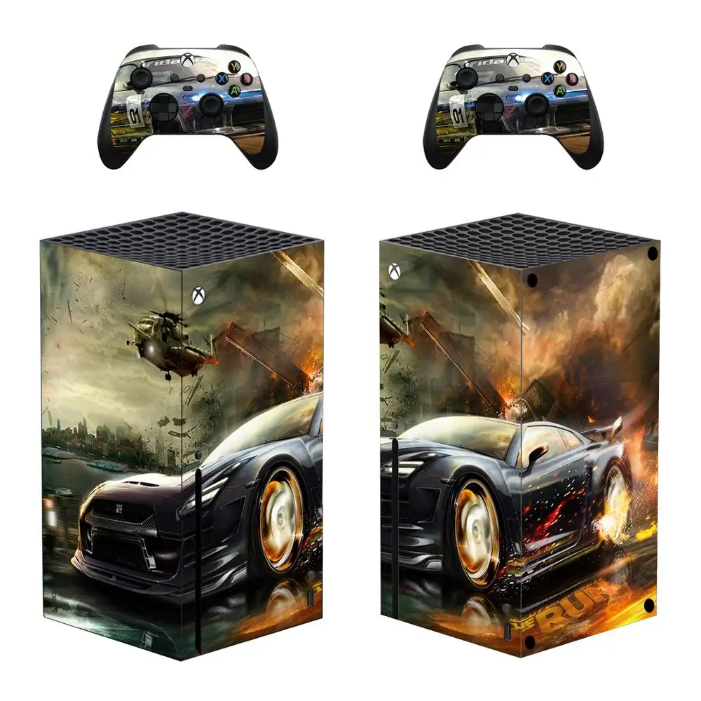 Need for Speed Skin Sticker Cover pour Xbox Series X, Console et thorac, Autocollant en vinyle