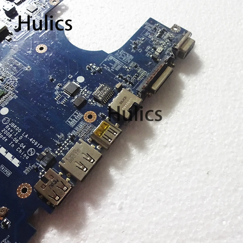 Hulics usado LA-4091P 486542-001 para hp Dv7-1100 Dv7z-1000 Dv7z-1100 placa-mãe 506124-001