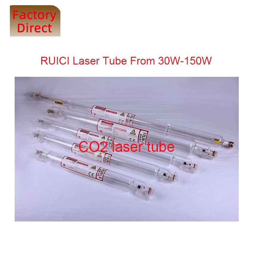 Co2 Laser tube, 50W ,Laser Equipment Parts ,RUICI Laser tube Length 800*50 mm for laser engrave and cutter machine