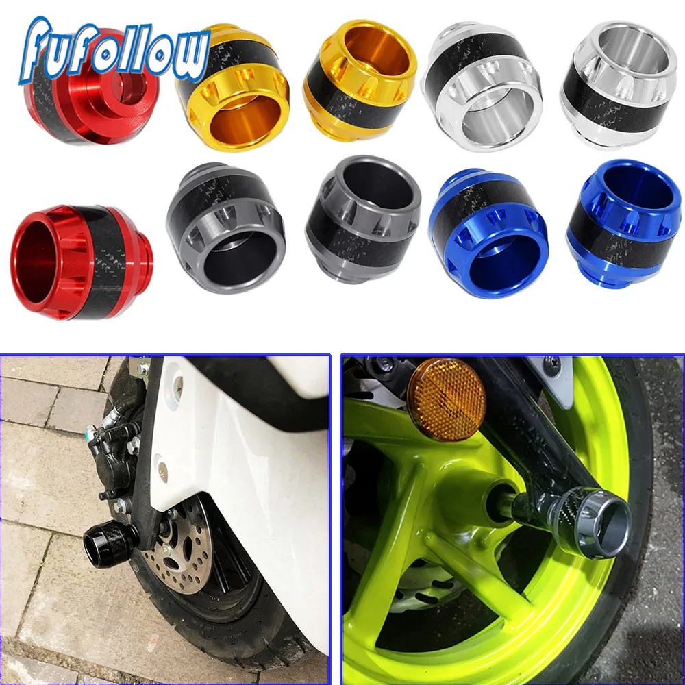 

Moto Front Fork Muffler Falling Protector Frame Exhaust Sliders For YAMAHA TMAX T-MAX 530 500 TMAX560 TMAX530 SX DX 2014-2020 21