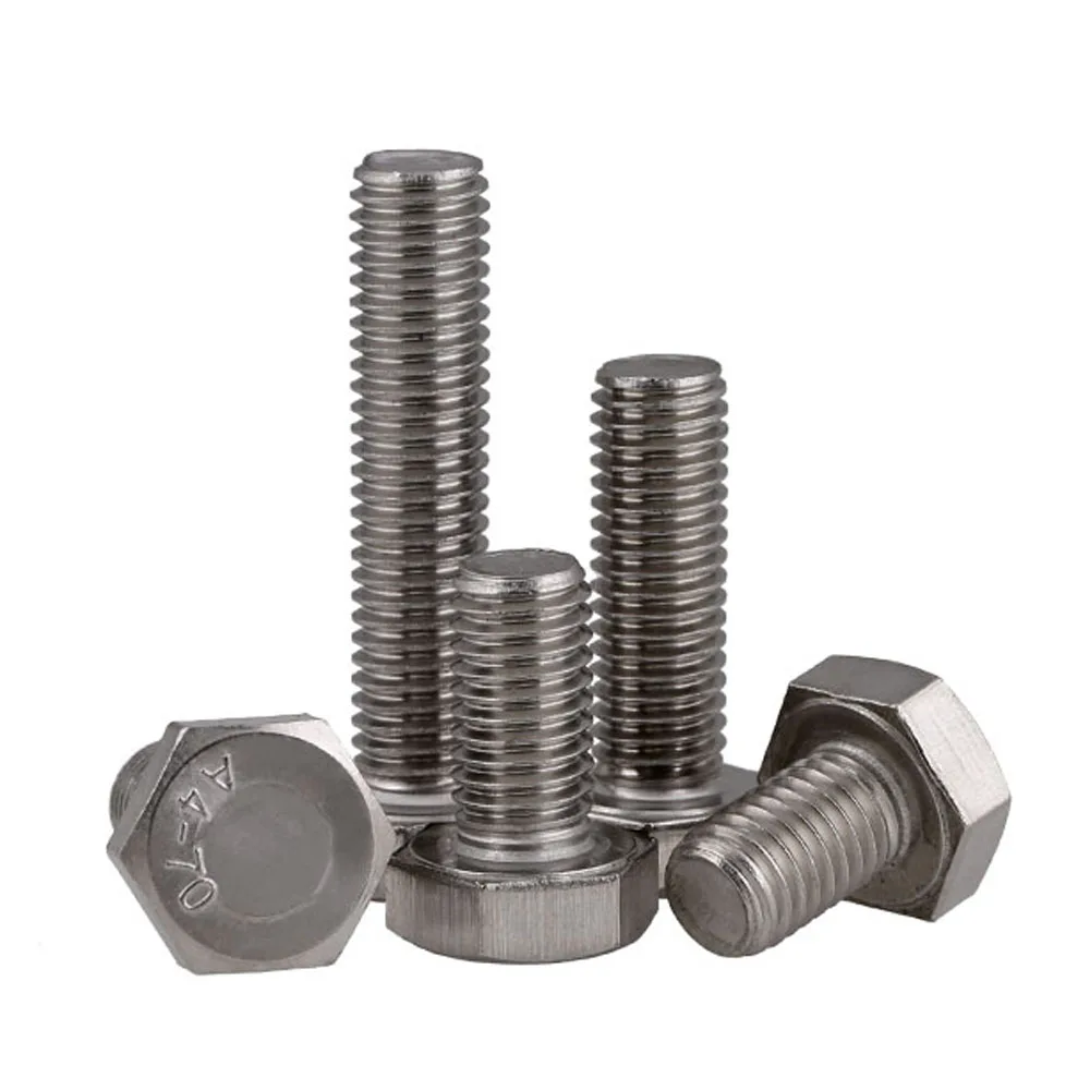 

Wkooa Stainless Steel 316 Bolts M10 M12 M14 M16 Hex Head Full Threads