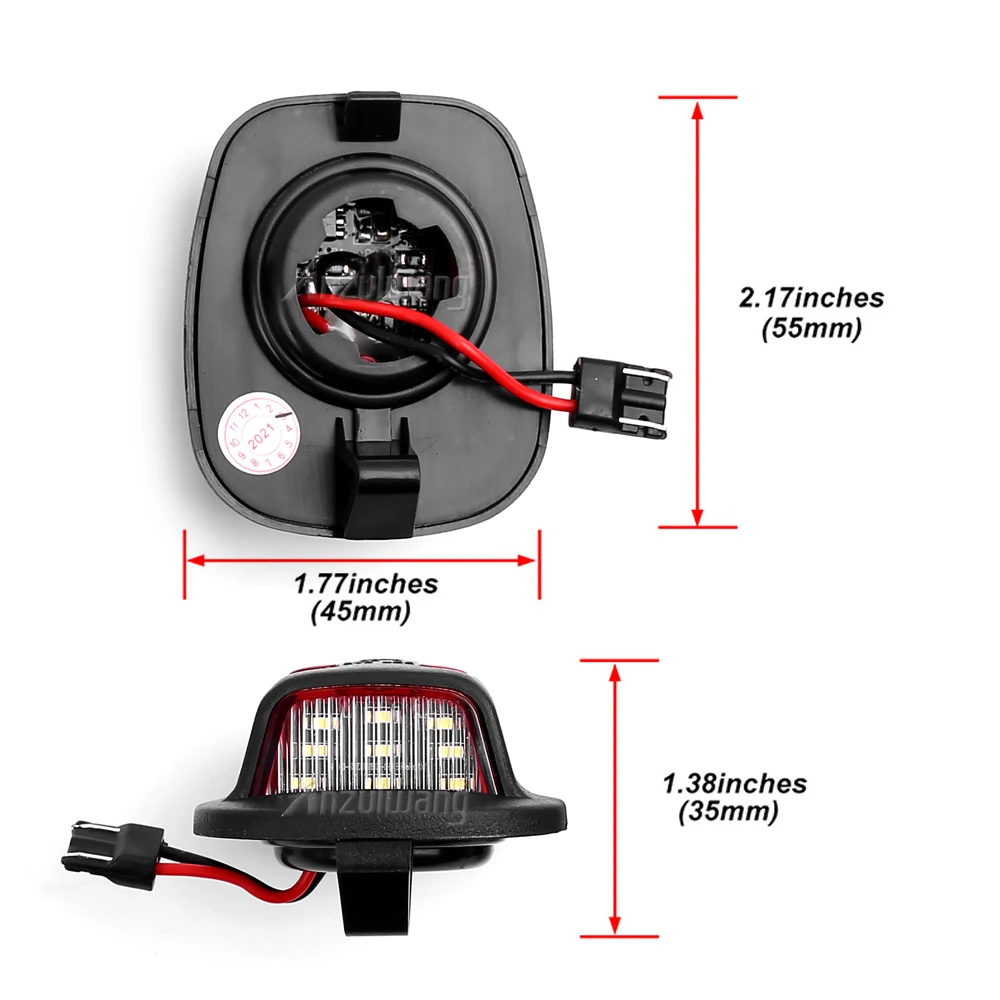 Автомобильные аксессуары, светодиодная лампа освещения номерного знака для Nissan Xterra Roniz WD22 1999-2004 Frontier Navara NP300 D22 1998-2004 Canbus