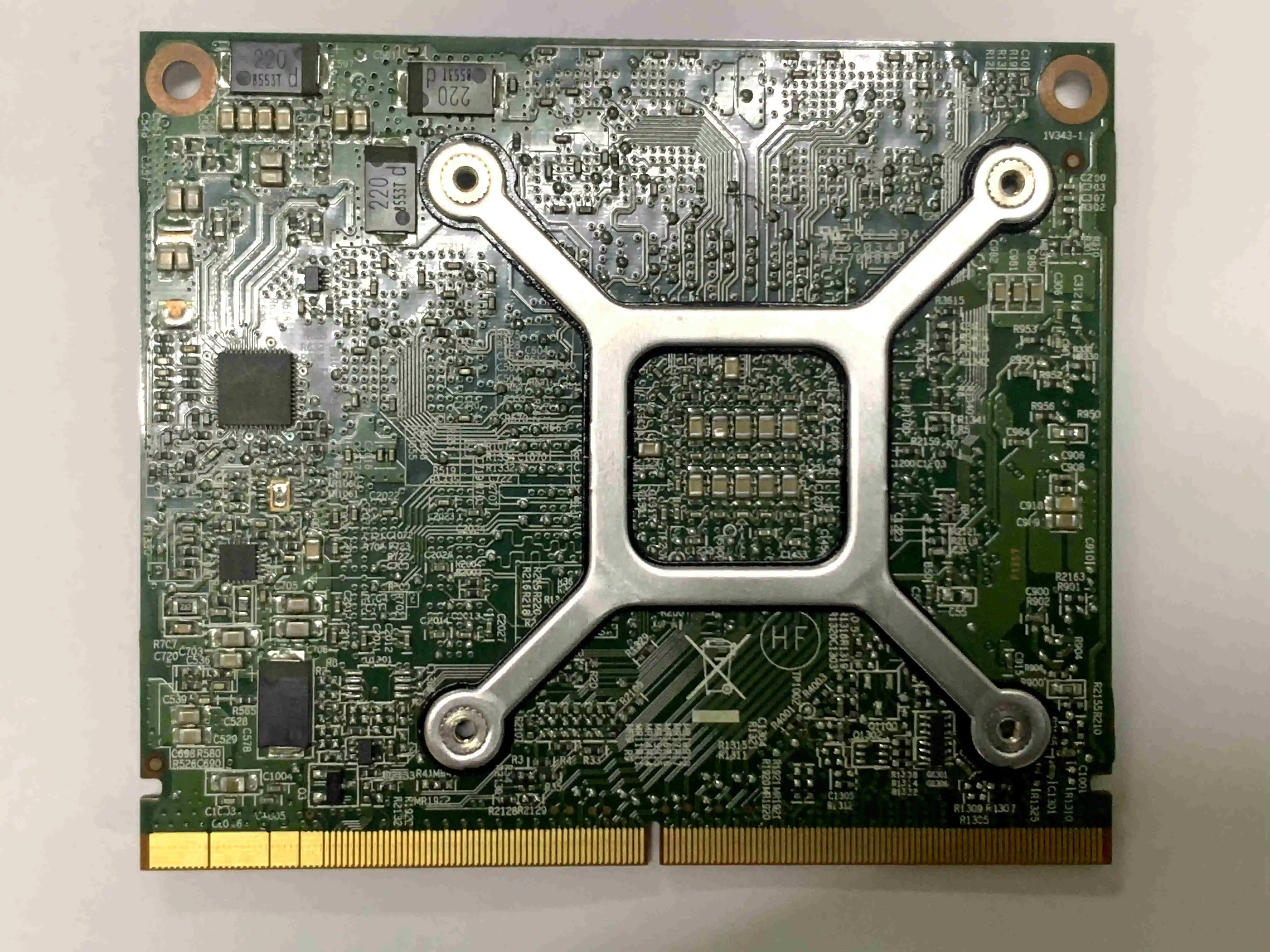 Imagem -03 - Nova Dell Precision 7510 7520 para hp Zbook15 g4 g3 Radeon Pro W5170 Wx4130 2gb wx 4150 Wx4150 4gb Mxm3.0 tipo a Placa de Vídeo Gpu