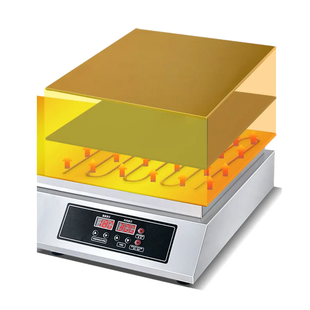 Commerciale Waffle Iron antiaderente Cake Maker Fluffy pancake macchina per focaccine a doppia testa Dorayaki Muffin Grill elettrodomestici da cucina