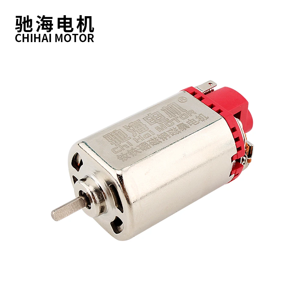 ChiHai Motor Sintered NdFeB 460 speed upgrade kinetic energy Motor M4A1 DIY Mini Gun Model For Collection Metal Alloy Gun