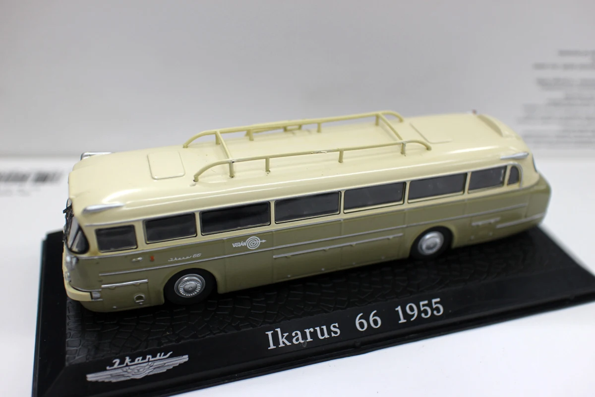 New Atlas Editions Collection 1/72 Ikarus 66 1955 BUS Diecast model Matel toys gift