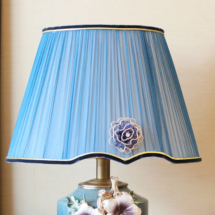 Free Shipping Modern Lampshade Fabric Table Lamp Wall Lamp Bedside Lamp For Living Room Floor Lamp Shade Hotel Table Lamp Shade