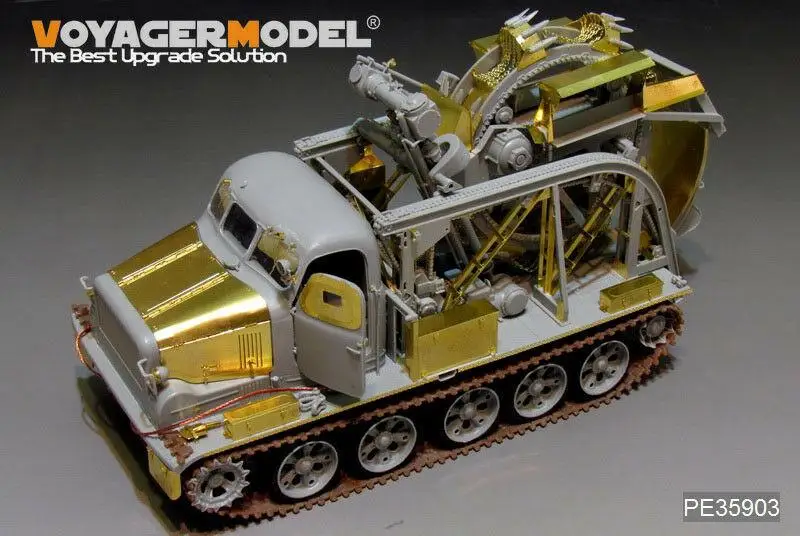 Voyager PE35903 1/35 Russian BTM-3 High-Speed Trench Digging Vehicle(For TRUMPETER 09502) assemble