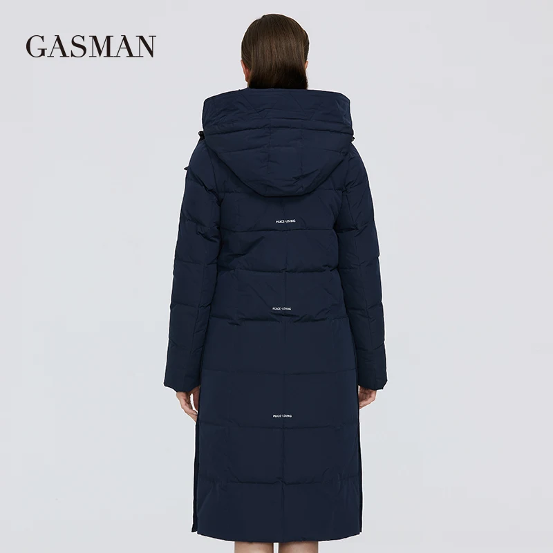 GASMAN Green fashion brand hooded warm parka Women\'s winter jacket outwear women coat Female thick patchwork puffer jacket 003