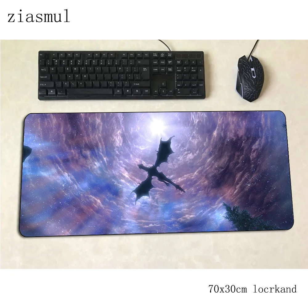 skyrim mats 700x300x3mm HD pattern gaming mouse pad big keyboard mousepad cool new notebook gamer accessories padmouse mat