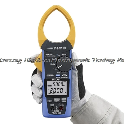 Fast arrival HIOKI CM4141-30/CM4141 AC True-RMS Clamp Meter, 2000A 55mm Jaw Diameter