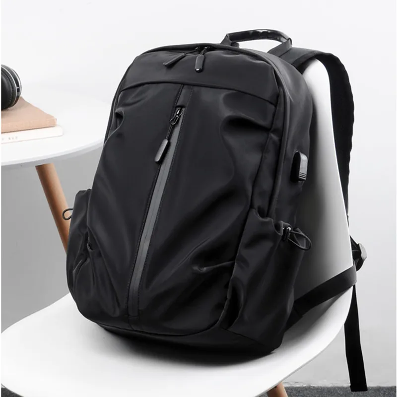 2024 New Backpack Casual Travel Business Laptop Backpack USB Charging Multi-function Waterproof Fashion Student Bag