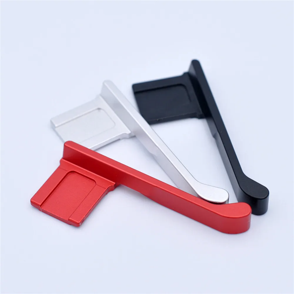 Metallo pollice su pollice resto mano Grip copertura maniglia fibbia per Fuji X100V Fujifilm X-100V accessori per fotocamere