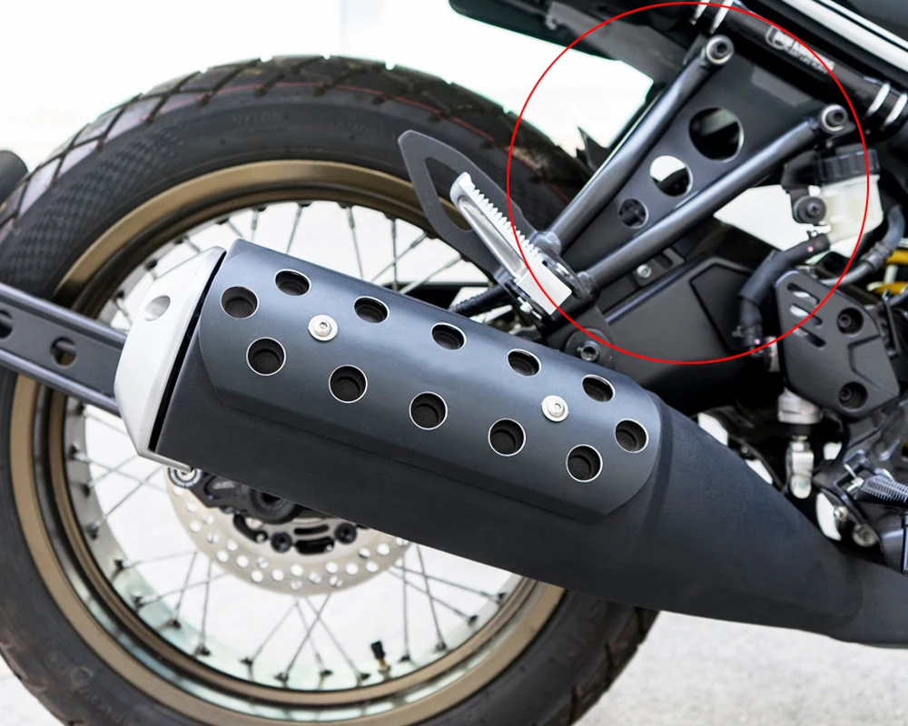 New sale Motorcycle For Yamaha XSR155 XSR 155 rear tripod cover Rear wheel support frame side cover Pedal decoration