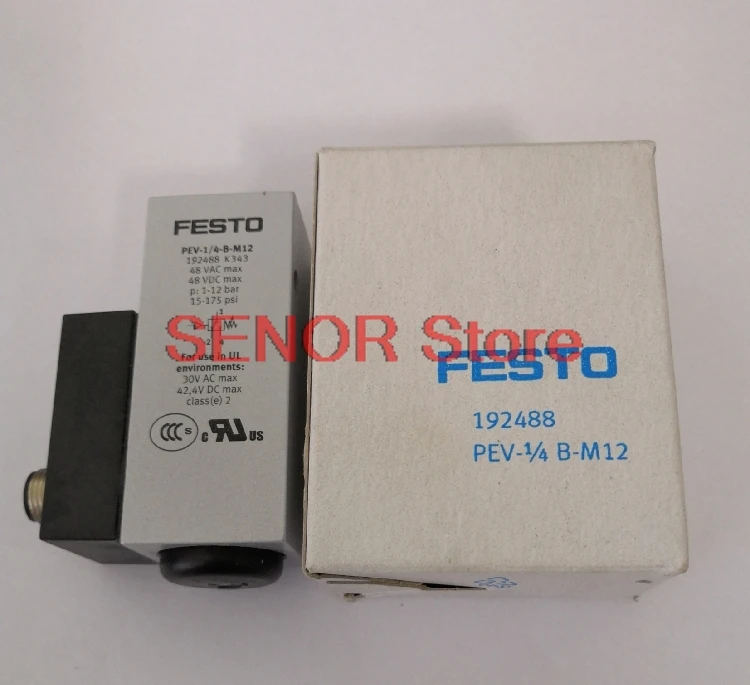 

New original adjustable pressure switch PEV-1/4-B-M12 192488