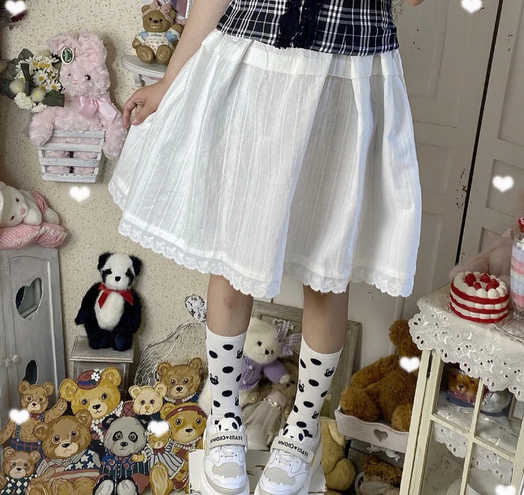 Japanese sweet lolita shoes flat Platform Shoes kawaii girl college style casual sneakers comfortable women shoes loli cos