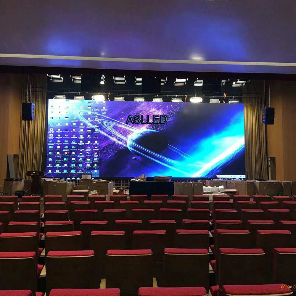 P4.81 Indoor LED Display Board 500x500mm Die-Cast Aluminum Cabinet LED Stage Background Screen LED Matrix Screen Free Shipping