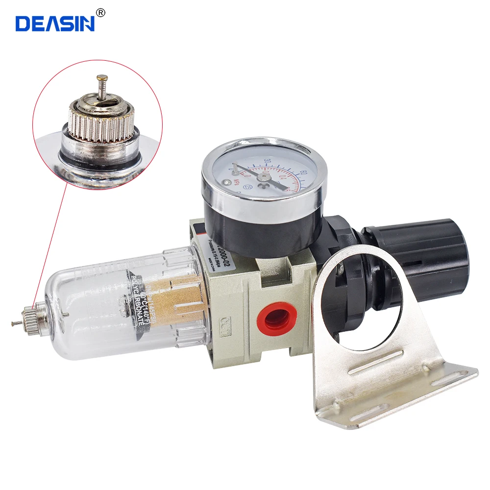 Oil Water Separator Pneumatic Filter Air Treatment Unit Pressure Regulator Air Compressor Reducing Valve