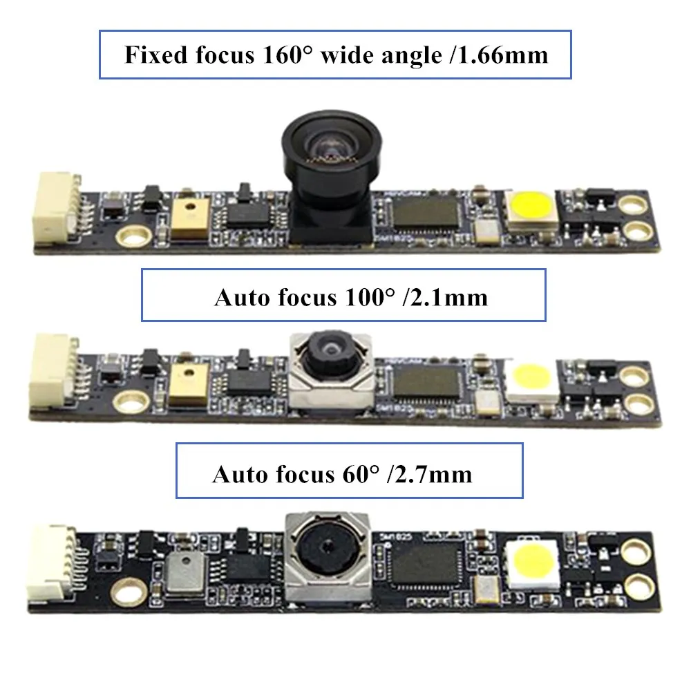 OV5640 5 million USB interface camera module Wide angle fixed focus all-in-one automatic focusing camera module