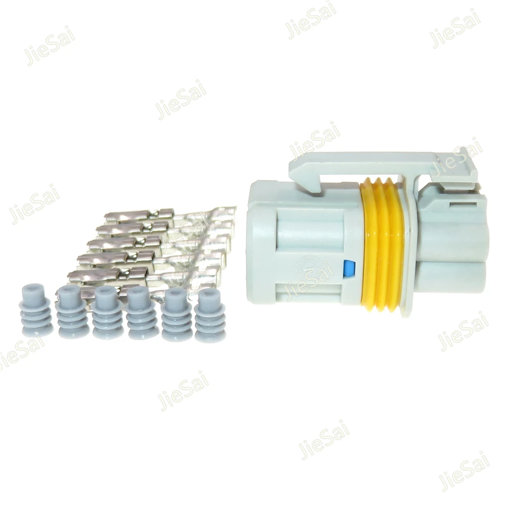 6 Pin Auto Wire Connector Plastic Housing Car Modification Accessories 1.5 Series Automotive Electric Cable Socket