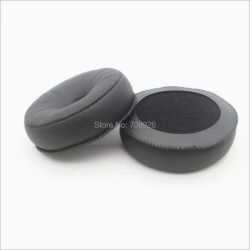 Replacement Leather Ear Pads Cushions for David Clark PRO-X2 ANR Aviation Headset 7cm diameter