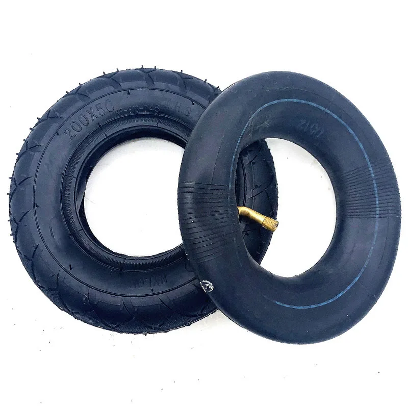 8 inch Tire and Inner Tube 200*50 motorcycle part for Razor Scooter E100 E150 E200 eSpark Crazy Cart scooters