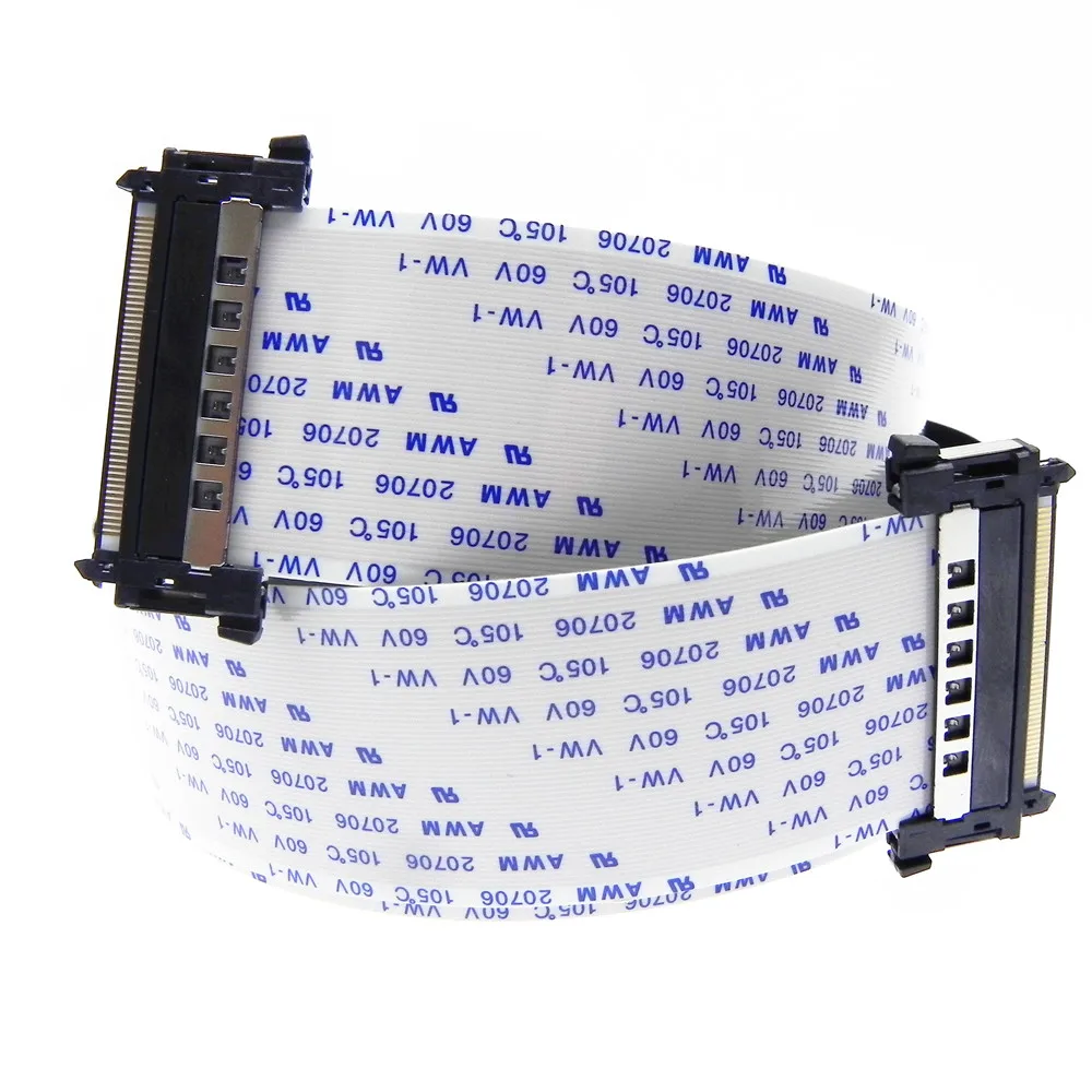 FI-RE51 1.0mm Pitch 51pin 100mm Long Flexible Flat FFC Ribbon Cable